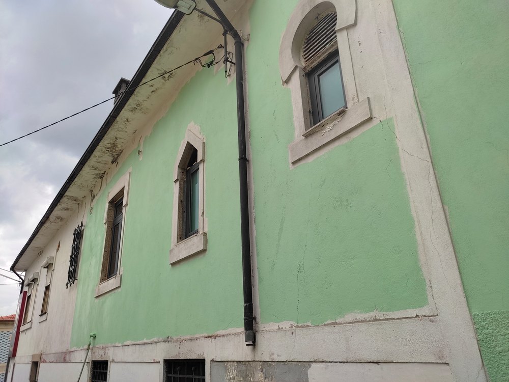 FACHADA — ANTES DA PINTURA